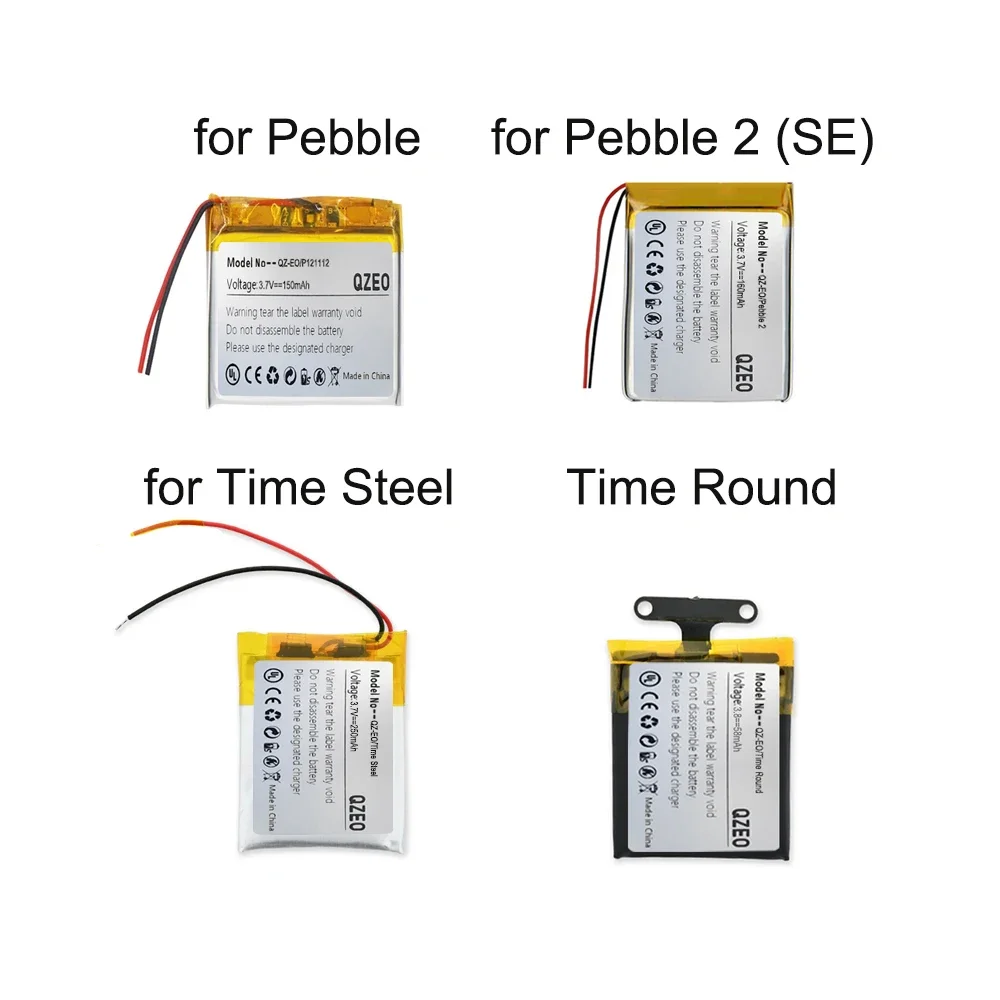 Replacement Battery for Pebble E-Paper P121112 2 (SE) Time Round Steel Smartwatch Repair
Replacement Battery for Pebble E-Paper P121112 2 (SE) Time Round Steel Smartwatch Repair
