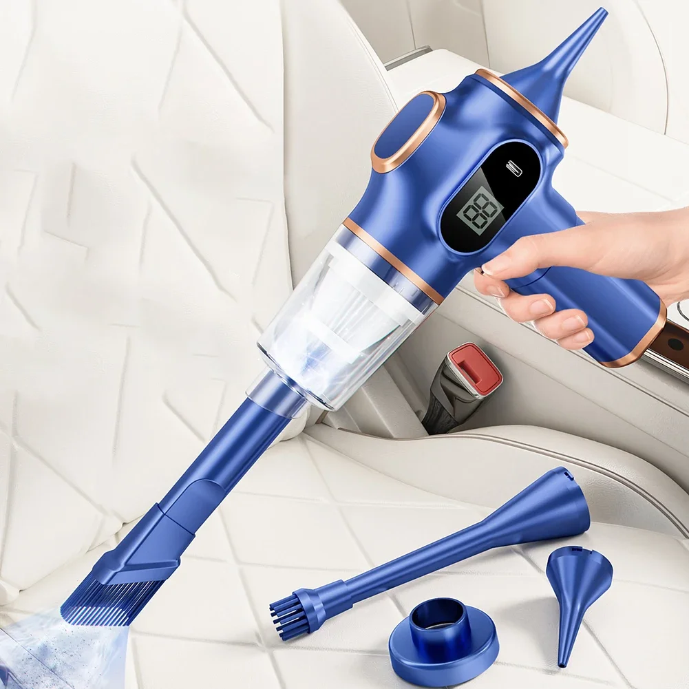 Car Wireless Vacuum Cleaner Handheld 2-in-1 High Power Handheld High Suction Car Vacuum Cleaner Wireless Charging Air Duster
Car Wireless Vacuum Cleaner Handheld 2-in-1 High Power Handheld High Suction Car Vacuum Cleaner Wireless Charging Air Duster