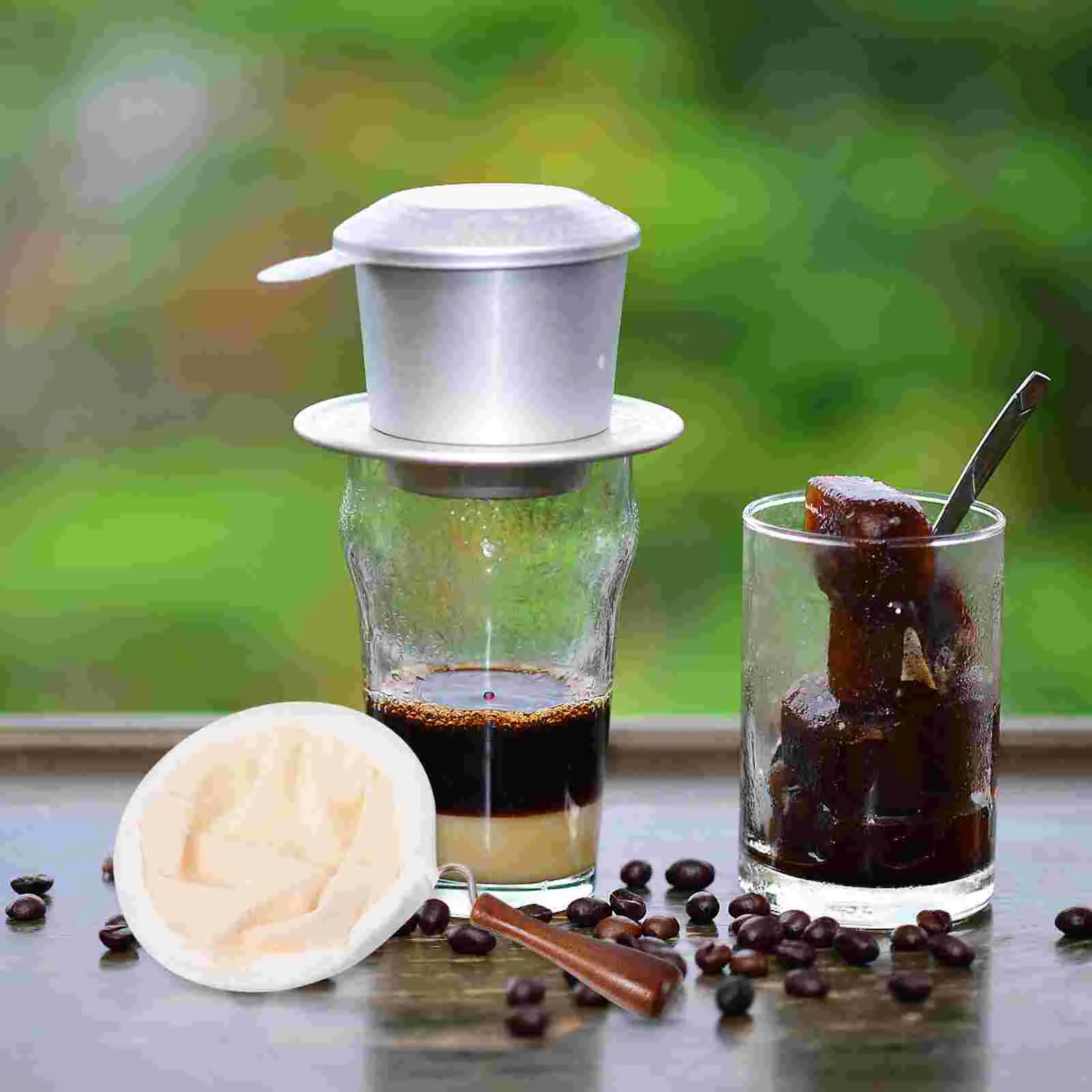 Reusable Coffee Filter Bag Stainless Steel Handle Flannel Cloth Strainer Dropping Pot Mesh Coffee Tools Tea Filter
Reusable Coffee Filter Bag Stainless Steel Handle Flannel Cloth Strainer Dropping Pot Mesh Coffee Tools Tea Filter