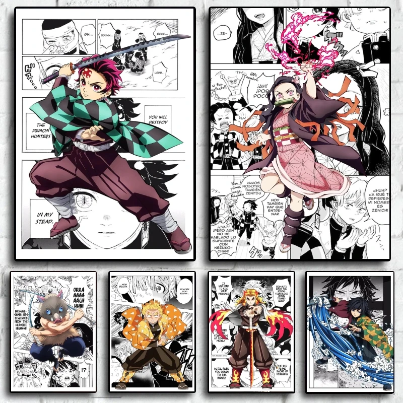 Anime Posters Demon Slayer Children Gifts Decorative Picture Print Wall Home Room Painting Children Bedroom Decor Prints Hanging
Anime Posters Demon Slayer Children Gifts Decorative Picture Print Wall Home Room Painting Children Bedroom Decor Prints Hanging