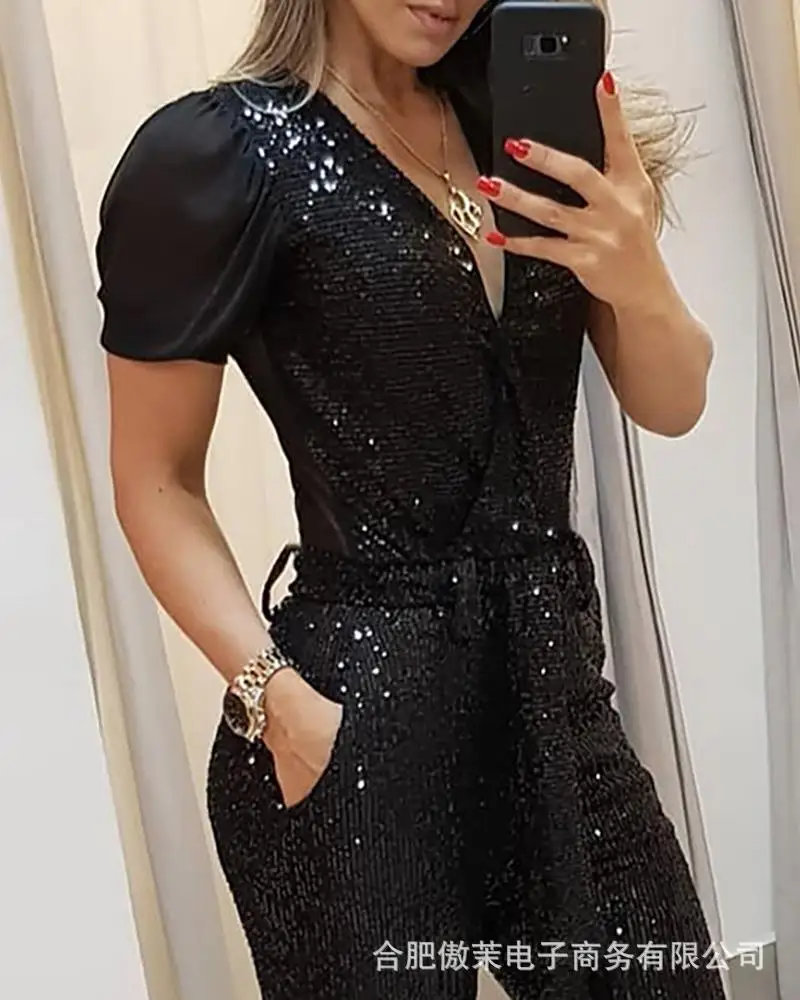 2024 Spring Summer New Women's Pants Elegant Sexy Solid Color Sequin Tight fitting High Waist Pocket Design Long Trousers Y2K
2024 Spring Summer New Women's Pants Elegant Sexy Solid Color Sequin Tight fitting High Waist Pocket Design Long Trousers Y2K