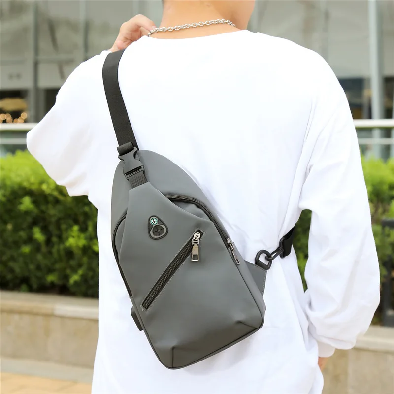Men Shoulder Bags USB Charging Earphones Cable Hole Crossbody Bags for Men Anti Theft Sports Chest Bag Short Trip Messengers Bag
Men Shoulder Bags USB Charging Earphones Cable Hole Crossbody Bags for Men Anti Theft Sports Chest Bag Short Trip Messengers Bag