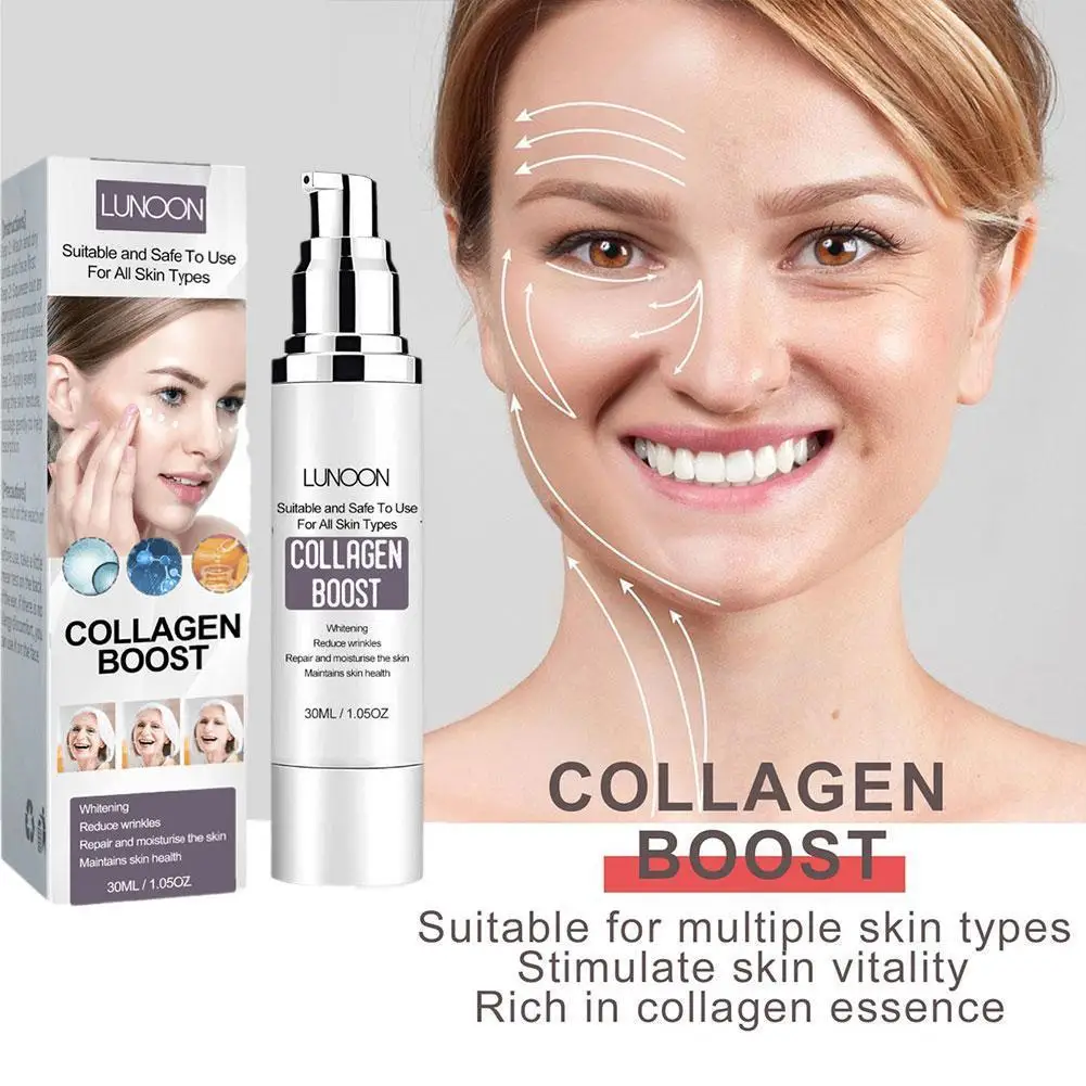 30ml Collagen Boost Serum Anti-Aging Dark Spot Corrector Face New Cosmetics Collagen Facial Cream Wrinkle Women Skin Cream L8F4
30ml Collagen Boost Serum Anti-Aging Dark Spot Corrector Face New Cosmetics Collagen Facial Cream Wrinkle Women Skin Cream L8F4