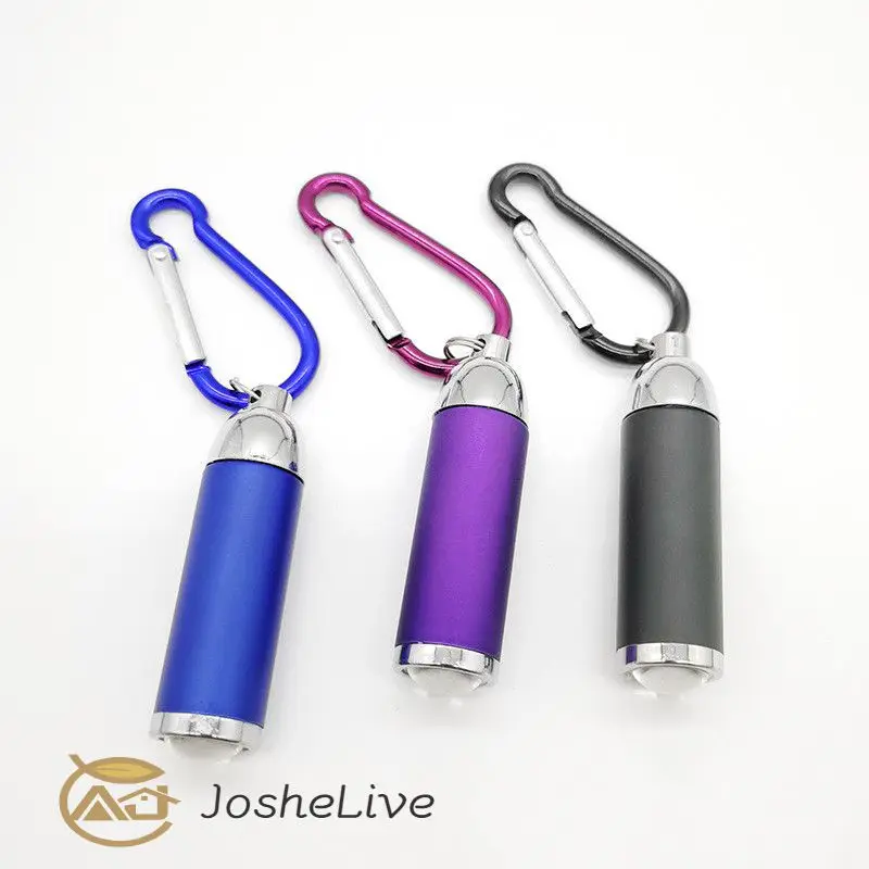 

Portable Flashlights Battery Powered Small Flashlight Strong Light Hiking Keychain For Outdoor Waterproof Lamp