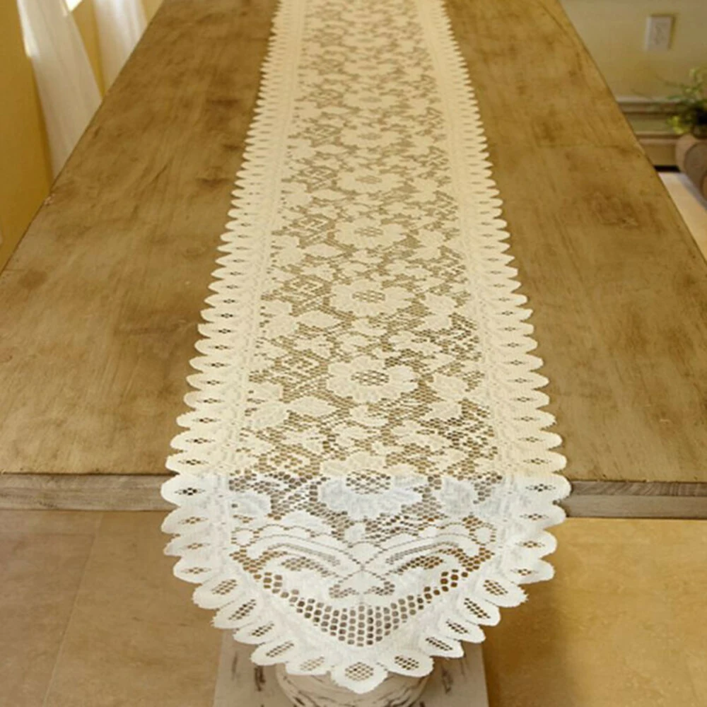Table Tablecloth Vintage White Lace Runner Supplies Washable Weaving Wedding Xmas Decor Floral Home High Quality
Table Tablecloth Vintage White Lace Runner Supplies Washable Weaving Wedding Xmas Decor Floral Home High Quality