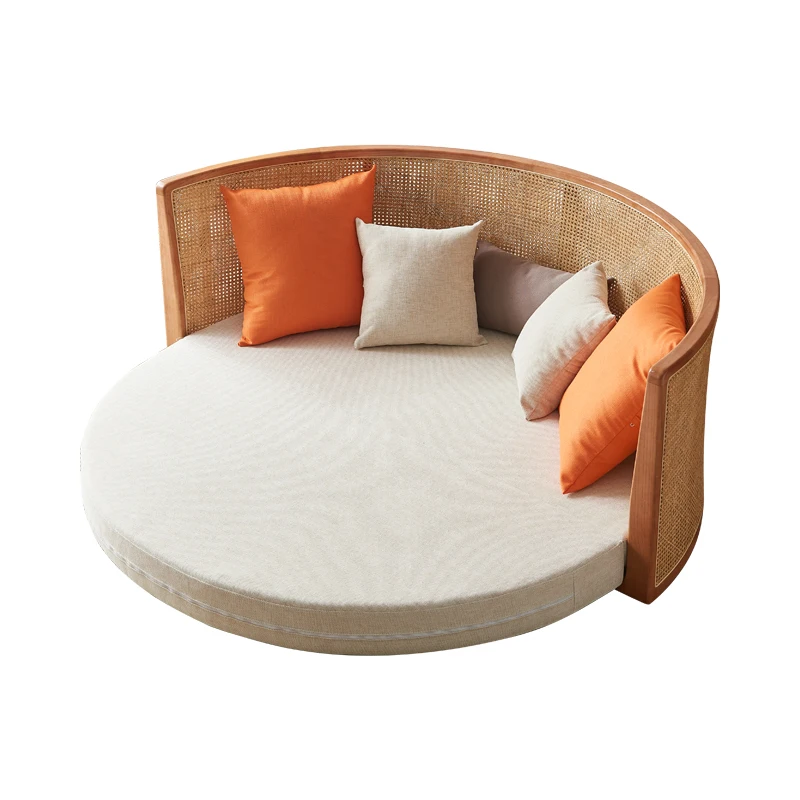 Sofa bed, small living room, multifunctional rattan woven sofa, splicing and folding bed, homestay
Sofa bed, small living room, multifunctional rattan woven sofa, splicing and folding bed, homestay