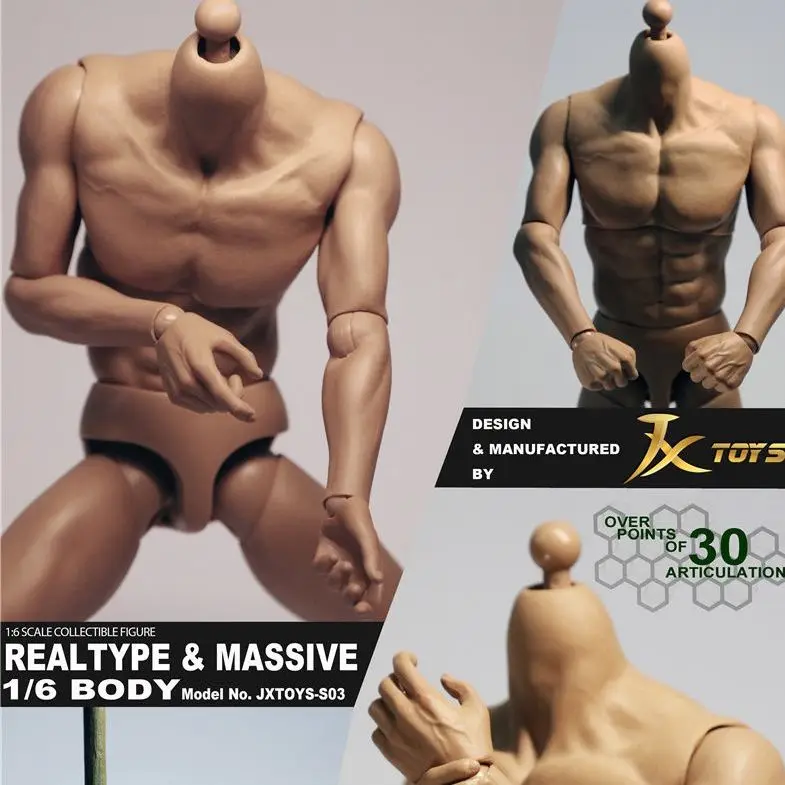 JXtoys 1/6 Soldier Body JXS03 Muscle Body Painting Human Body High Quality Version for 12 Inch Action Figure
JXtoys 1/6 Soldier Body JXS03 Muscle Body Painting Human Body High Quality Version for 12 Inch Action Figure