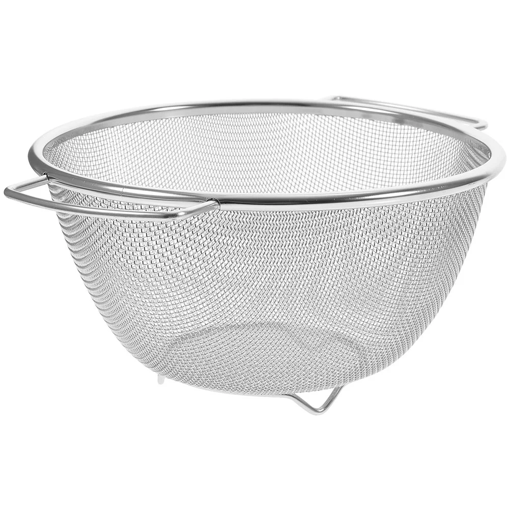 Drain Basket Vegetable Rice Drainer Strainer Steel Wire Fine Mesh Stainless Washing Bowl and
Drain Basket Vegetable Rice Drainer Strainer Steel Wire Fine Mesh Stainless Washing Bowl and