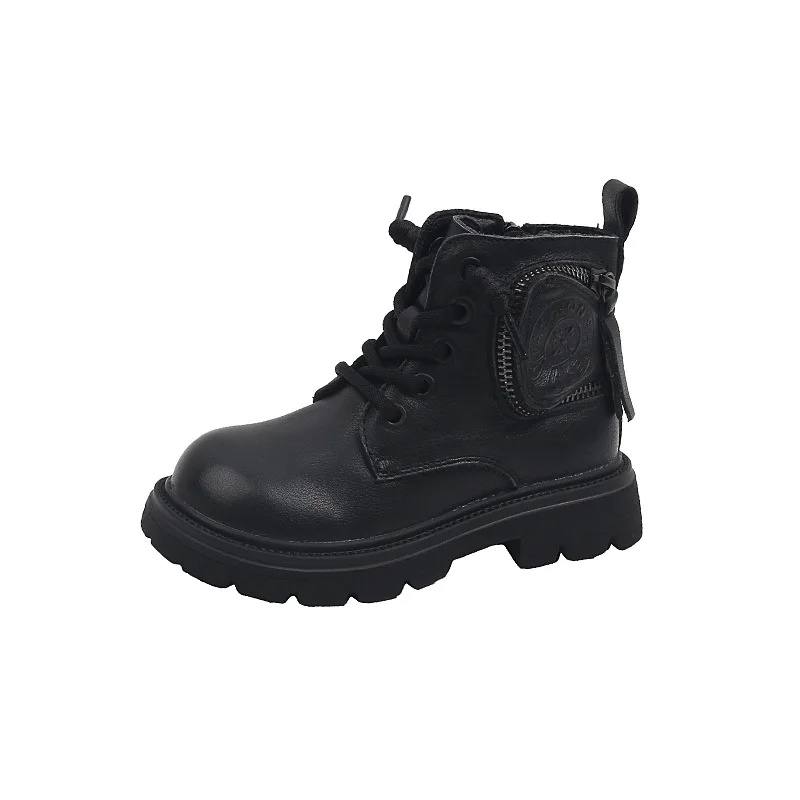 Children Leather Boots Girls Fashion Bags Decoration Princess Boots Kids Boys Autumn Leather Low Heels Short Boots
Children Leather Boots Girls Fashion Bags Decoration Princess Boots Kids Boys Autumn Leather Low Heels Short Boots