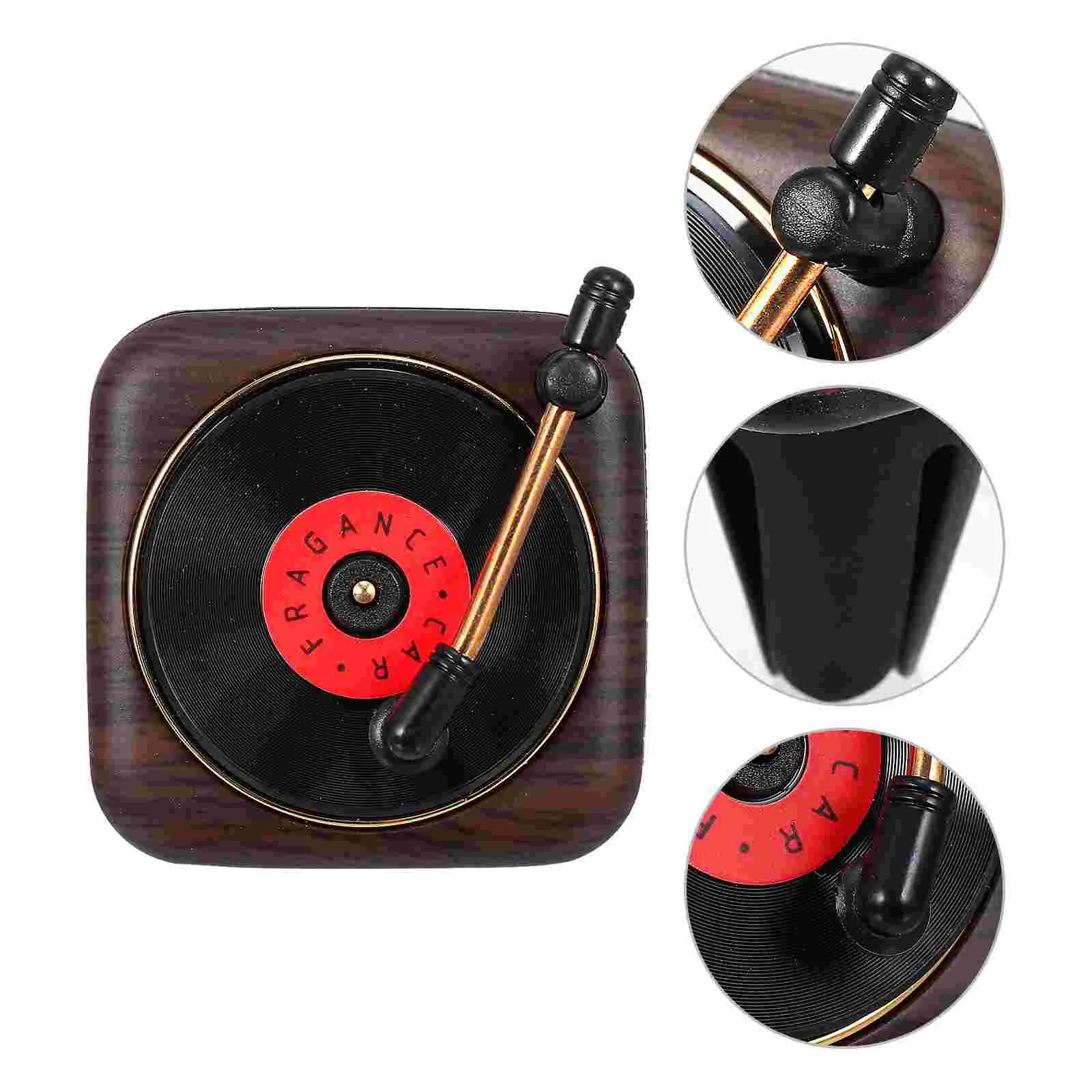 

Car Perfume Air Freshener Aromatherapy Record Player Clip Fragrance Record-Player Diffuser Plastic Clips Diffusers