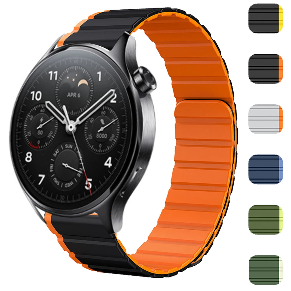 Ремешок силиконовый для Mi Watch Color 2, браслет для наручных часов Xiaomi Watch S2 46 мм 42 мм/S1 Pro/S1 Active, магнитный браслет
Ремешок силиконовый для Mi Watch Color 2, браслет для наручных часов Xiaomi Watch S2 46 мм 42 мм/S1 Pro/S1 Active, магнитный браслет
