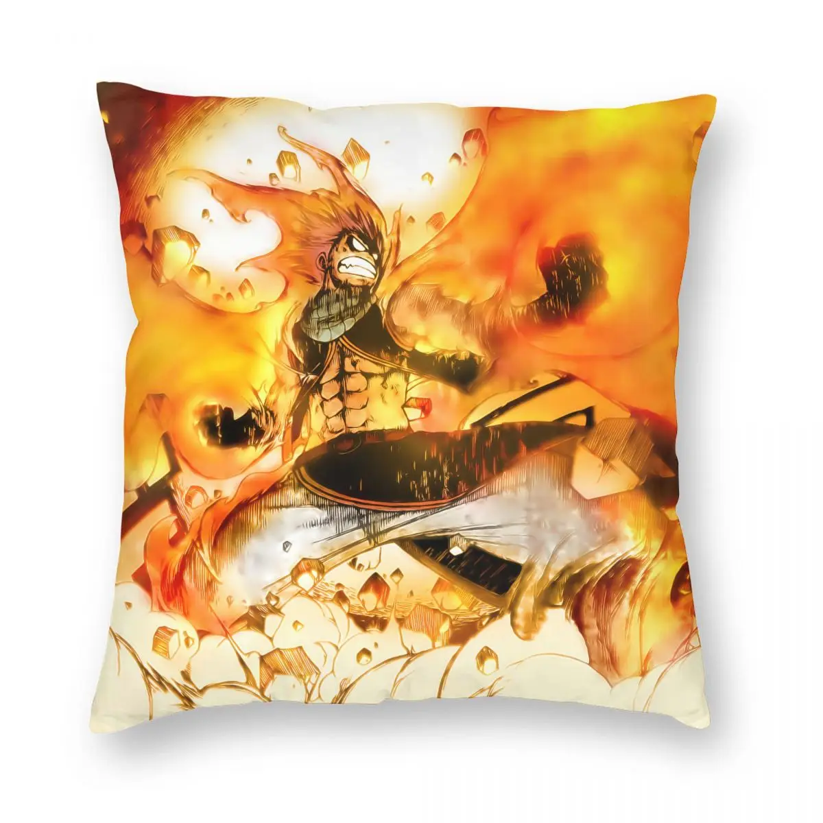 Fairy Tail Anime Natsu Pillowcase Soft Polyester Cushion Cover Gift Throw Pillow Case Cover Home Zippered 45*45cm
Fairy Tail Anime Natsu Pillowcase Soft Polyester Cushion Cover Gift Throw Pillow Case Cover Home Zippered 45*45cm