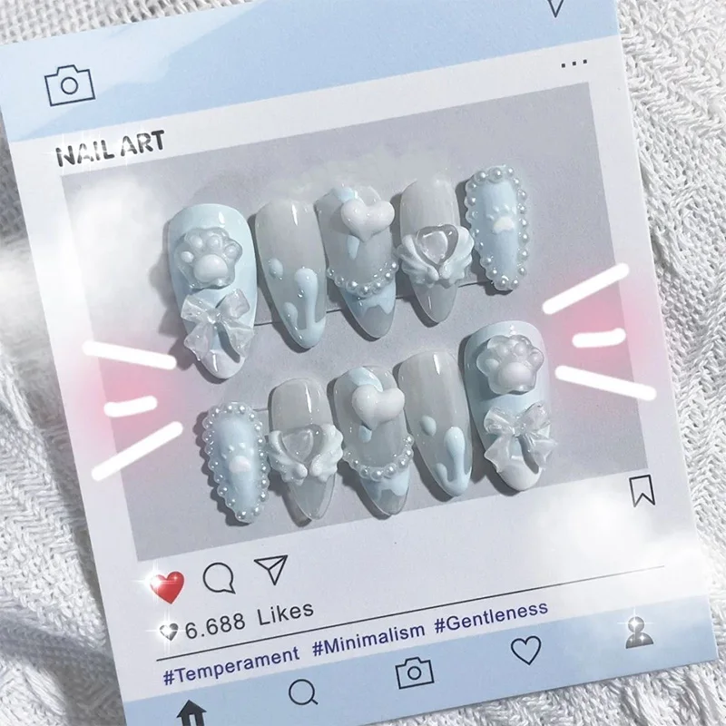 1set Cinnamoroll Color Nail Stickers New Cartoon Resin Cute Sweet Girl Heart Diy Detachable Manicure Ins Style Kawaii Girls Gift
1set Cinnamoroll Color Nail Stickers New Cartoon Resin Cute Sweet Girl Heart Diy Detachable Manicure Ins Style Kawaii Girls Gift