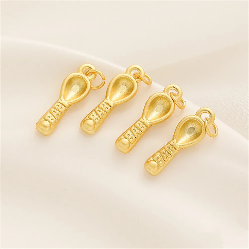14K gold spoon gold spoon pendant diy handmade small pendant charm bracelet necklace jewelry accessories
14K gold spoon gold spoon pendant diy handmade small pendant charm bracelet necklace jewelry accessories