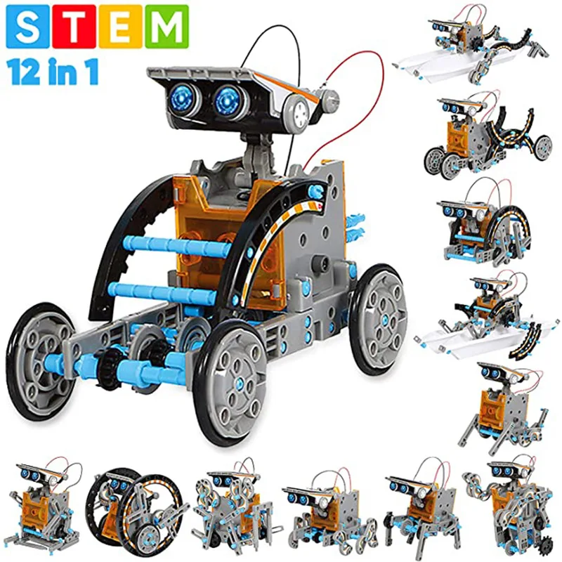 12In1 Solar Robot Kits High-Tech Science ontessori Broad Games Montessori Intellectual Development Diye Ducational Educational t
12In1 Solar Robot Kits High-Tech Science ontessori Broad Games Montessori Intellectual Development Diye Ducational Educational t