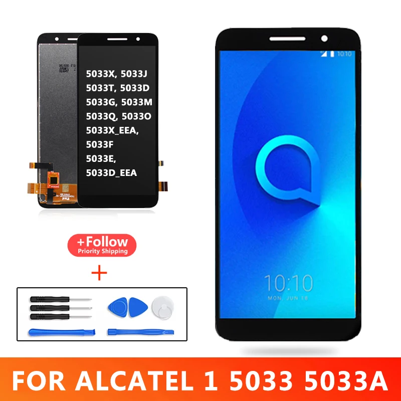 For Alcatel 1 5033 5033A 5033J 5033X 5033D 5033T LCD Display Touch Screen With Digitizer Assembly 5033 Display Screen
For Alcatel 1 5033 5033A 5033J 5033X 5033D 5033T LCD Display Touch Screen With Digitizer Assembly 5033 Display Screen