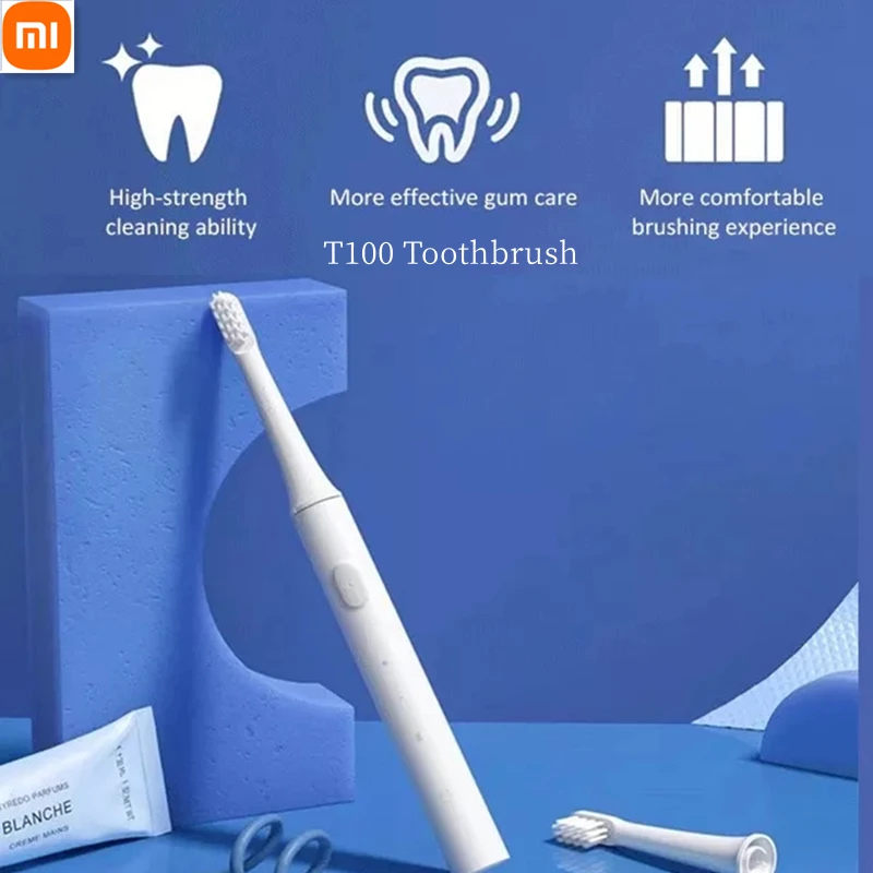 Xiaomi Mijia T100 Sonic Electric Toothbrush Smart Tooth Brush Colorful USB Rechargeable IPX7 Waterproof
Xiaomi Mijia T100 Sonic Electric Toothbrush Smart Tooth Brush Colorful USB Rechargeable IPX7 Waterproof
