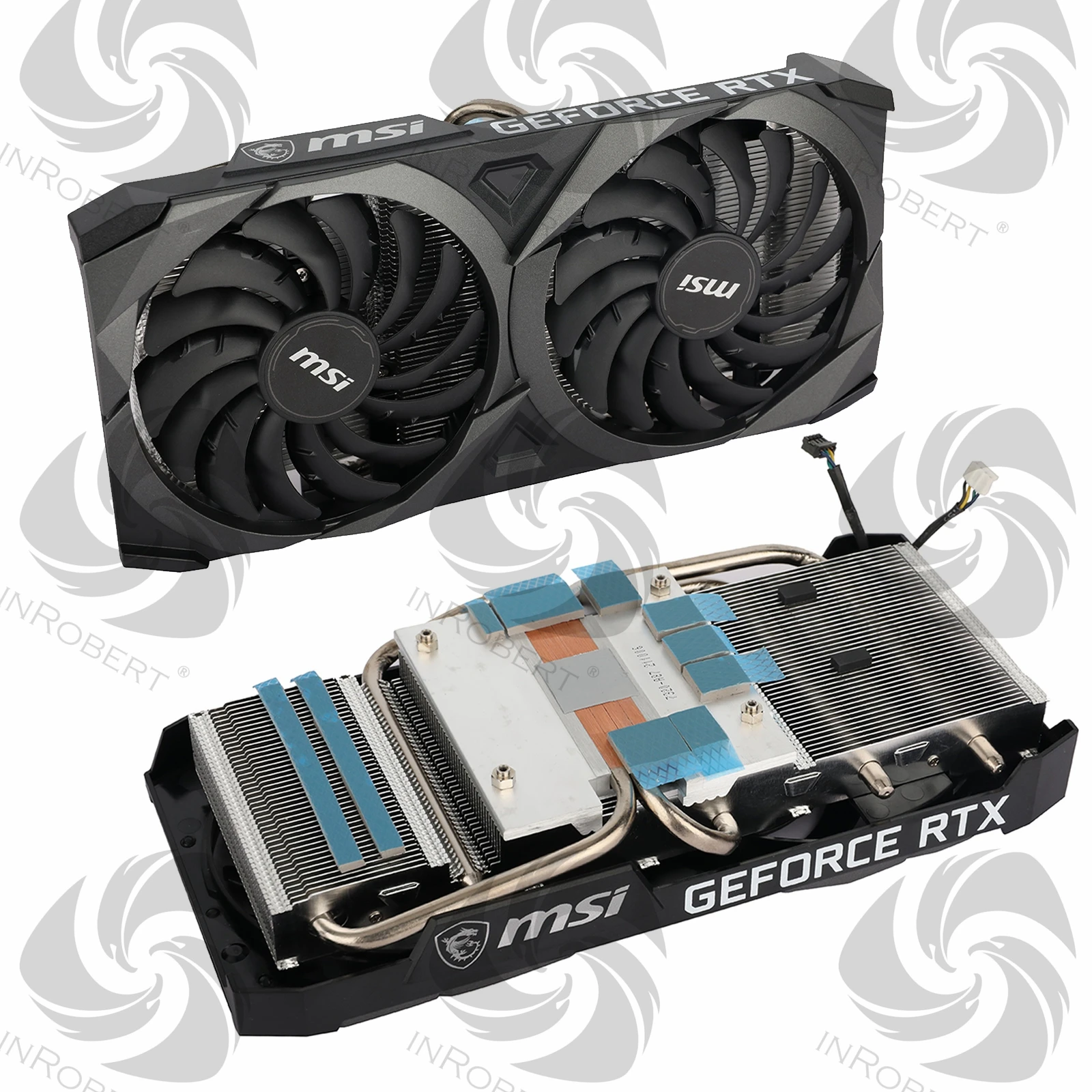 Цветной радиатор для видеокарты RTX3060Ti RTX3070 для MSI RTX 3060 Ti 3070 Ventus 2X Охлаждающий радиатор для видеокарты
Цветной радиатор для видеокарты RTX3060Ti RTX3070 для MSI RTX 3060 Ti 3070 Ventus 2X Охлаждающий радиатор для видеокарты