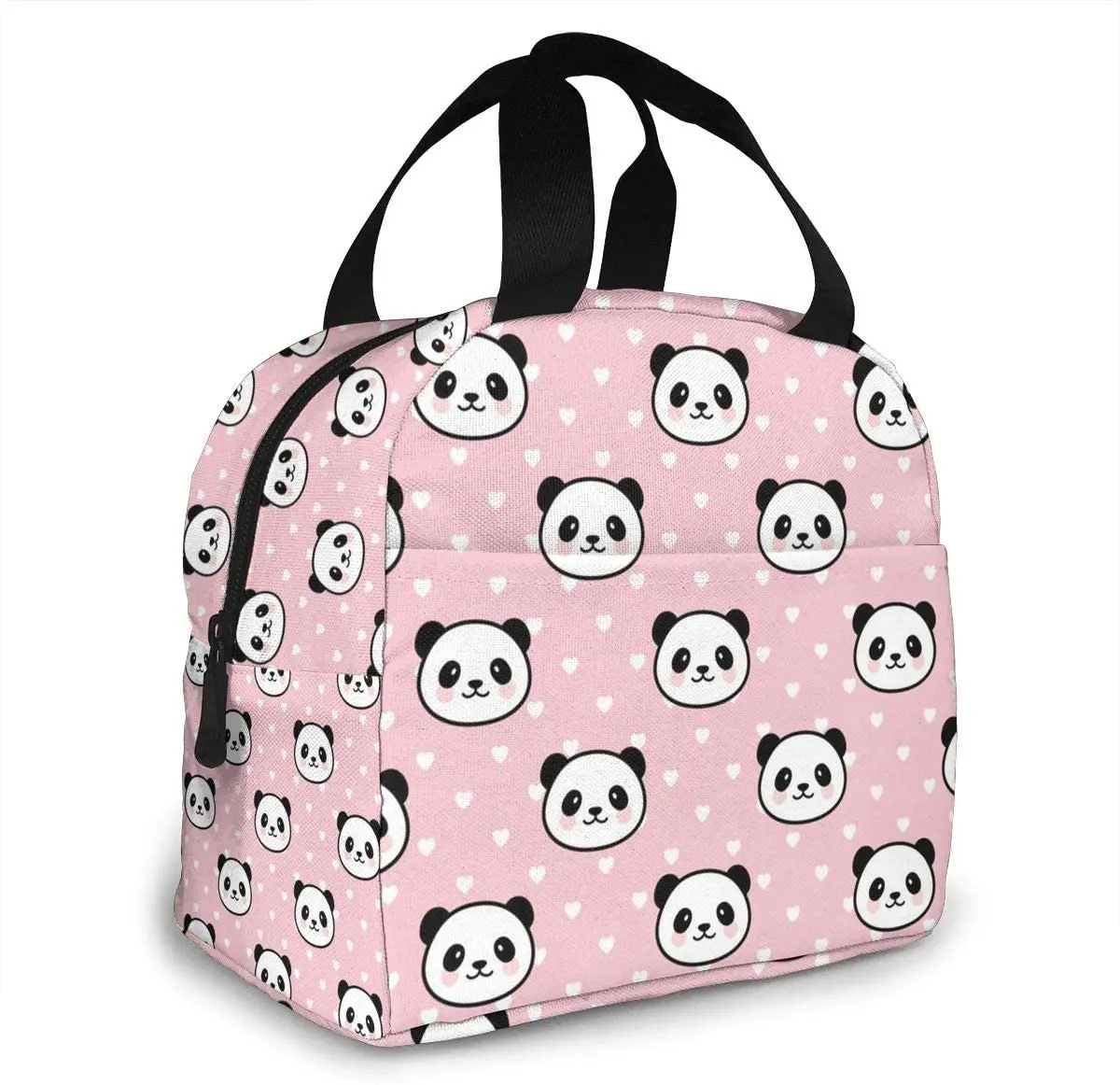 Pink Panda Insulated Lunch Bag for Women Men Reusable Lunch Box with Front Pocket Lunch Bento Tote Bag for Travel Picnic Work
Pink Panda Insulated Lunch Bag for Women Men Reusable Lunch Box with Front Pocket Lunch Bento Tote Bag for Travel Picnic Work