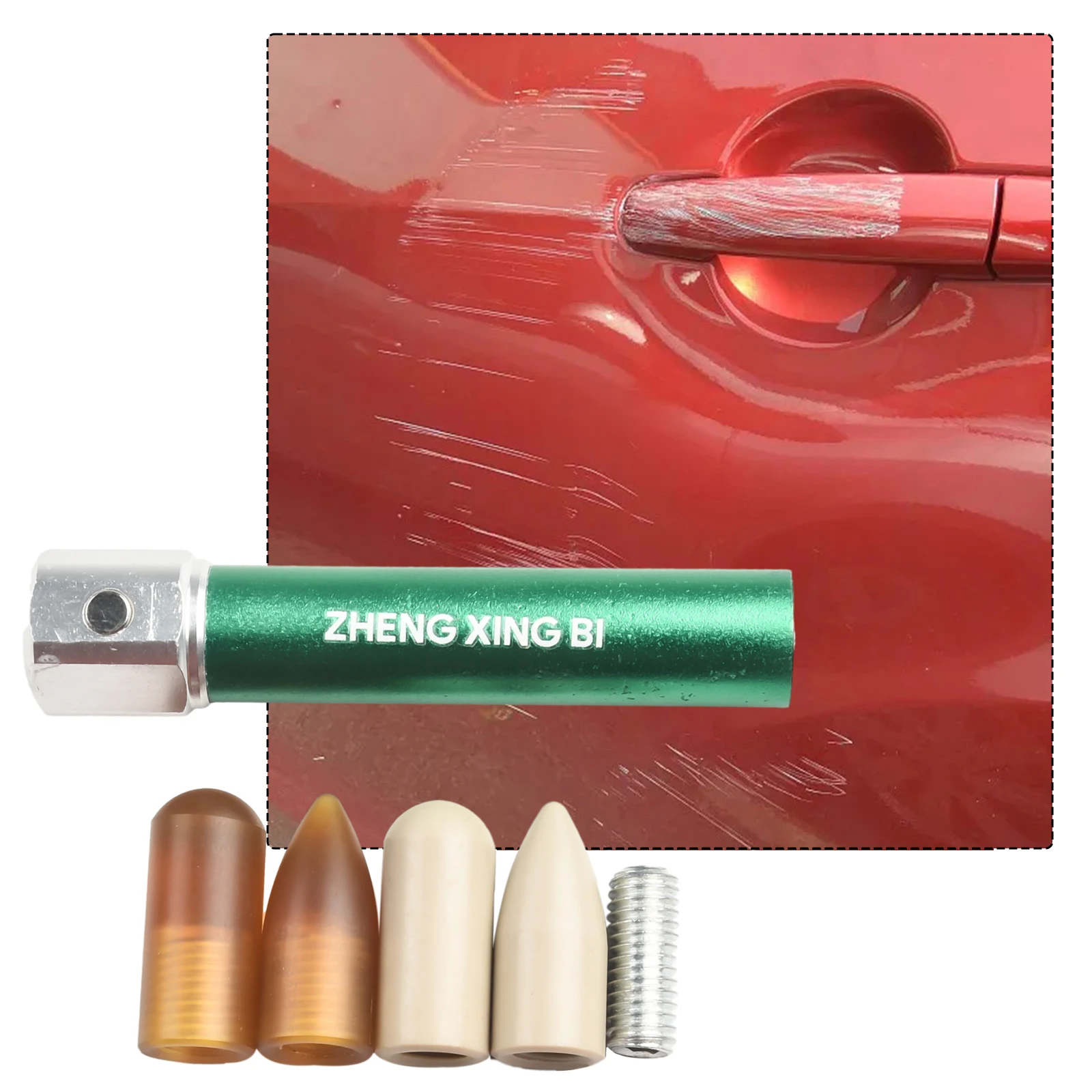 Car Non Destructive Dent Repair Kits Leveling Pen Hammer Protrusion Repair Tool Interchangeable Tapping Pen Hand Removable Kits
Car Non Destructive Dent Repair Kits Leveling Pen Hammer Protrusion Repair Tool Interchangeable Tapping Pen Hand Removable Kits
