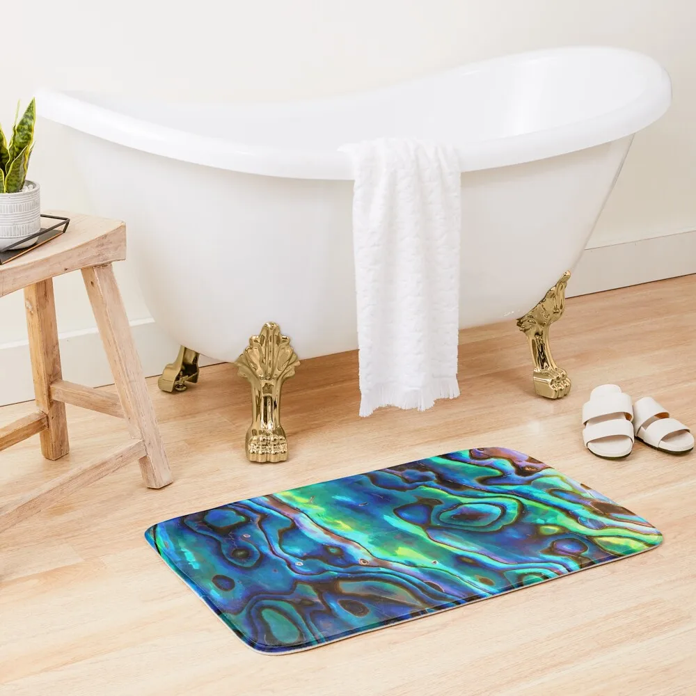 New Zealand Paua Shell - Kiwi Design Kiwiana Maori Bath Mat Bathroom Deco For Toilet For The Bathroom Mat
New Zealand Paua Shell - Kiwi Design Kiwiana Maori Bath Mat Bathroom Deco For Toilet For The Bathroom Mat