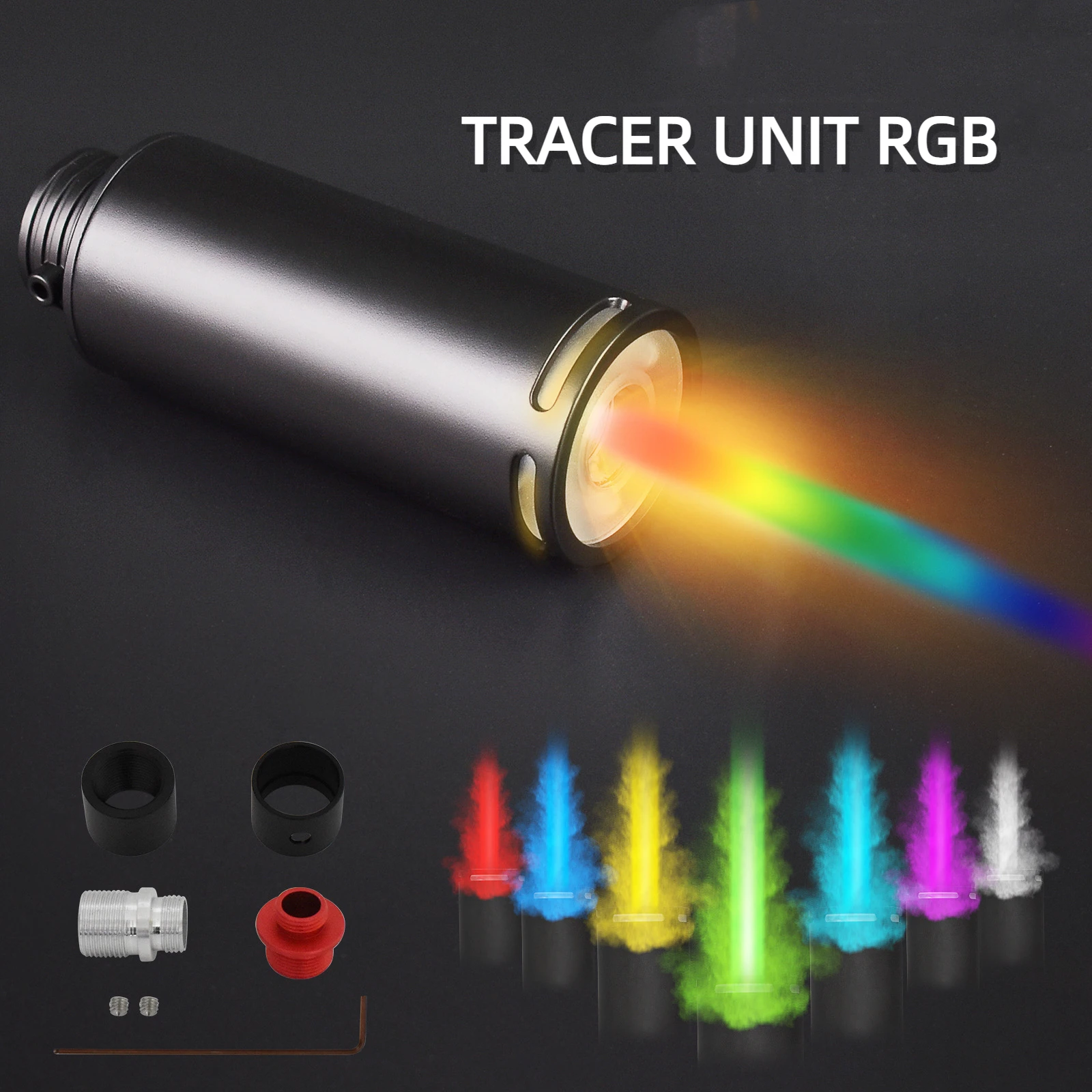 Nolon 14MM Inverted teeth Rainbow seven-color fluorescence Spitfire Tracer Glow and breathe fire Toy Accessories Parts
Nolon 14MM Inverted teeth Rainbow seven-color fluorescence Spitfire Tracer Glow and breathe fire Toy Accessories Parts
