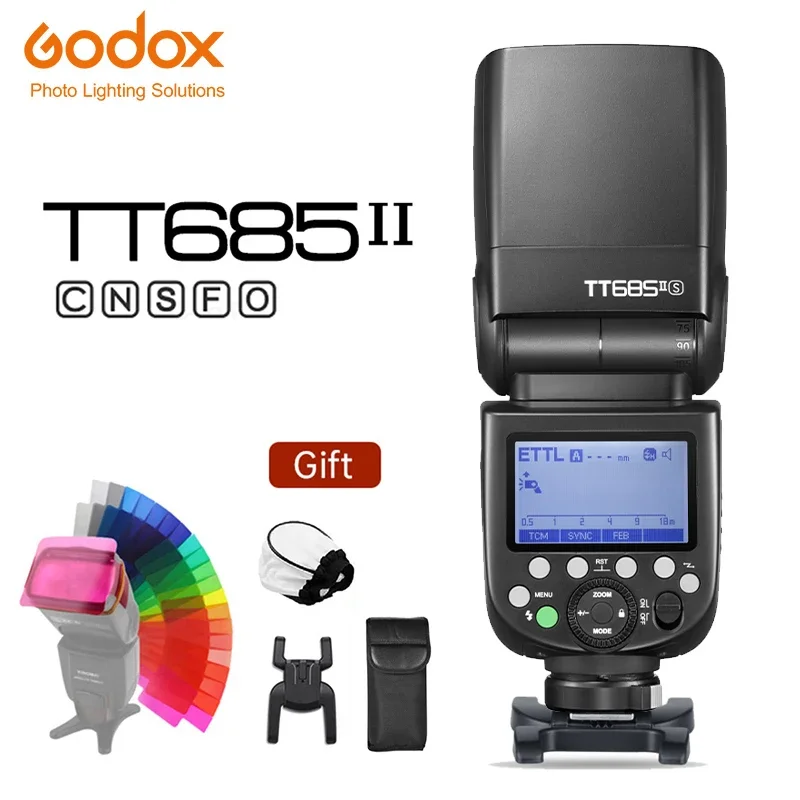 Вспышка для камеры Godox TT685II Speedlite TT685IIC TT685IIN TT685IIS TT685IIF TTL HSS для Canon Nikon Sony Fuji Olympus vs V1
Вспышка для камеры Godox TT685II Speedlite TT685IIC TT685IIN TT685IIS TT685IIF TTL HSS для Canon Nikon Sony Fuji Olympus vs V1