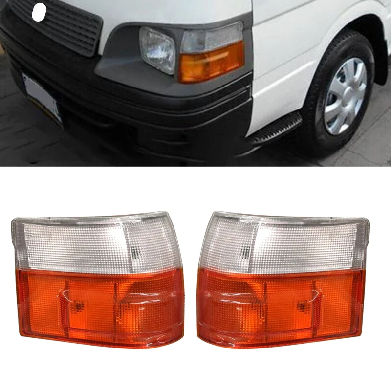 

1 Pair Left Right Side Turn Signal Indicator Light Corner Lamp Fit for Toyota Hiace RZH 2005-1995 1994 1993 1992 1991 1990 1989