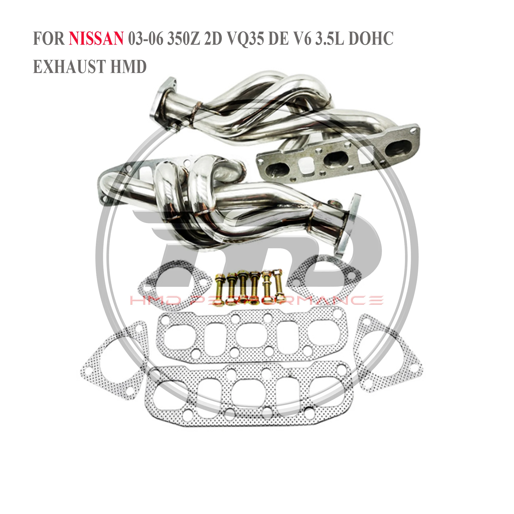 

HMD Exhaust System Exhaust Manifold Downpipe For Nissan 03-06 350Z 2D VQ35 DE V6 3.5L DOHC Exhaust