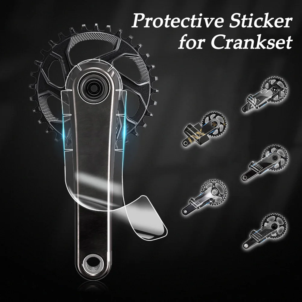 Bike Crank Guard Crank Arm Protective Sticker(Pack of 3) Against Scratch Rubbing for Mountain and Road Bikes
Bike Crank Guard Crank Arm Protective Sticker(Pack of 3) Against Scratch Rubbing for Mountain and Road Bikes