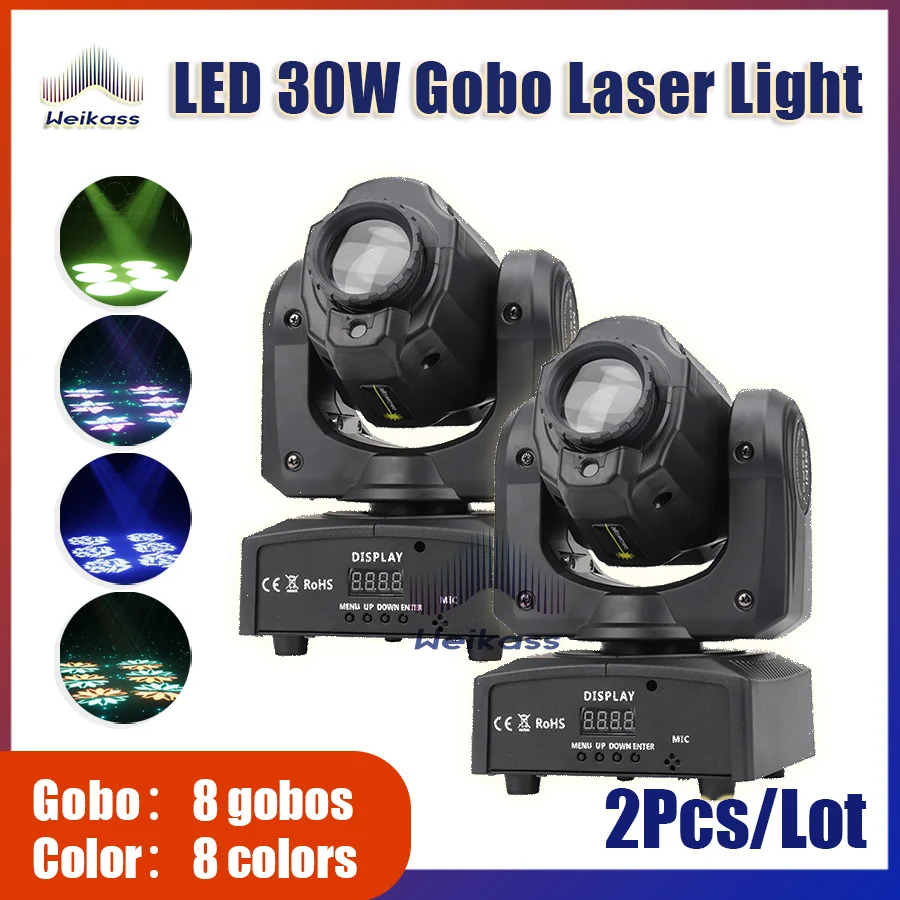 No Tax 2Pcs LED Spot Laser Light Mini Moving Head Light High Brightness 30W LED Moving Head Stage Lights For Party Dj Laser Show
No Tax 2Pcs LED Spot Laser Light Mini Moving Head Light High Brightness 30W LED Moving Head Stage Lights For Party Dj Laser Show