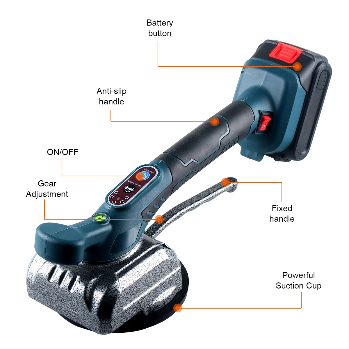12V/21V Tile Tiling Machine High Loading Capacity Wall Floor Tiles Laying Vibrating Tool Utility Tools with Enlarged Suction Cup 12V/21V Tile Tiling Machine High Loading Capacity Wall Floor Tiles Laying Vibrating Tool Utility Tools with Enlarged Suction Cup