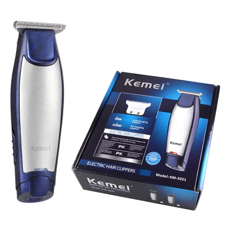 

KEMEI KM-5021 Professional 3 In 1 Hair Clipper Shaver Razor USB or AC Rechargeable Baldhead Hair Trimmer Barber Haircut Machine