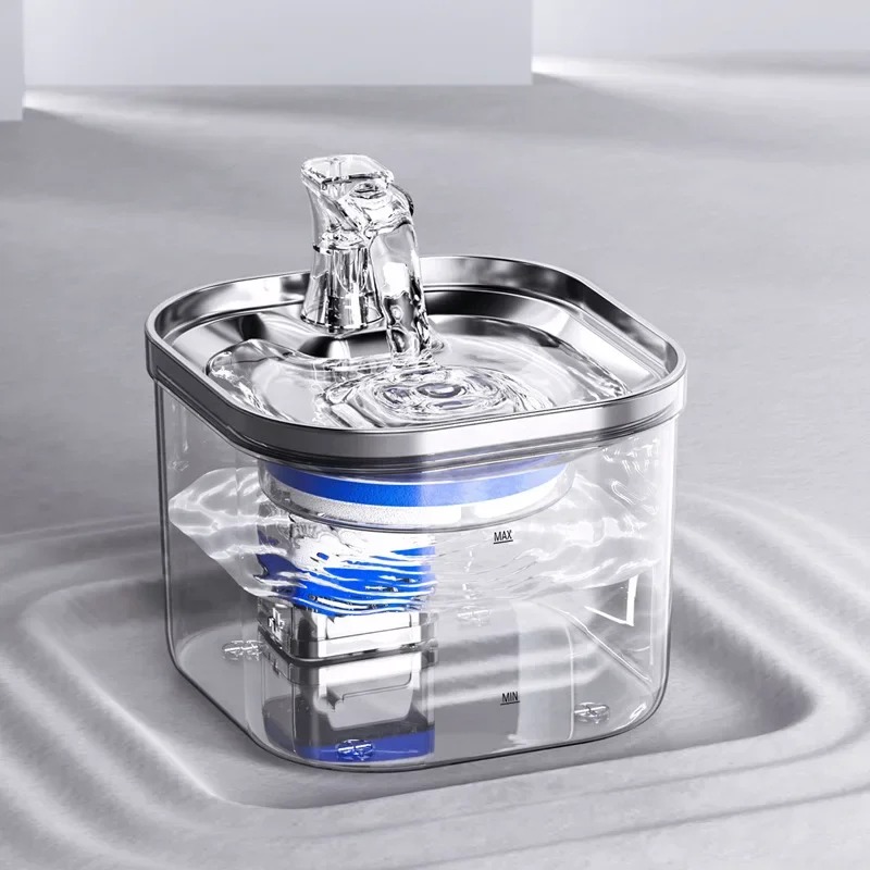 Pet Water Dispenser Stainless Steel Water Feed Cat Water Dispenser Automatic Filter Smart Water Dispenser Cat Supplies
Pet Water Dispenser Stainless Steel Water Feed Cat Water Dispenser Automatic Filter Smart Water Dispenser Cat Supplies