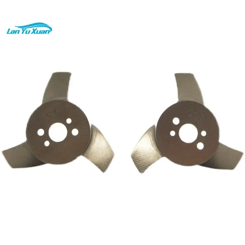 Metal paddle CNC aluminum alloy cemented oxidation compatible with T200 underwater thruster brushless motor
Metal paddle CNC aluminum alloy cemented oxidation compatible with T200 underwater thruster brushless motor