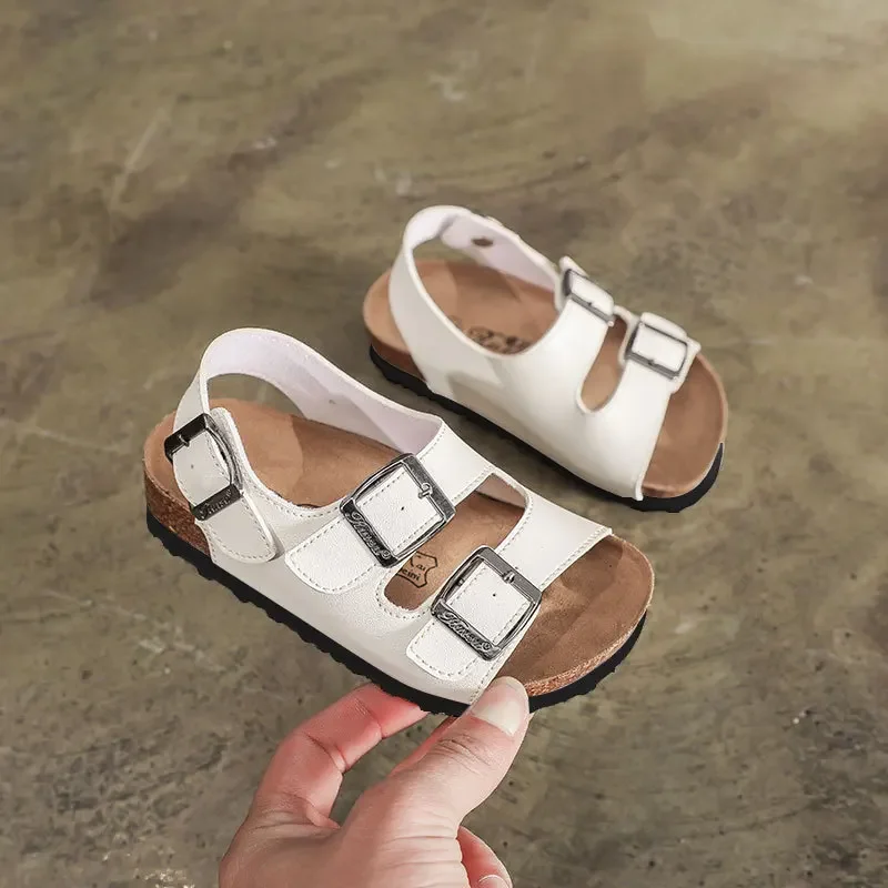 Summer New Kids Beach Sandals for Boys Cork Sandals Non-slip Soft Leather Sport Sandal Outdoor Fashion Children's cork Slippers
Summer New Kids Beach Sandals for Boys Cork Sandals Non-slip Soft Leather Sport Sandal Outdoor Fashion Children's cork Slippers