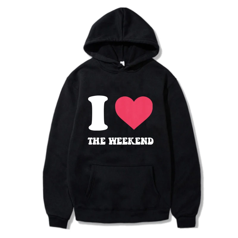Women/Men Sweatshirt Red Heart I Love the Weekend Pullover Korean Fashion Graphic Hoodie Winter Y2k Clothes Girl Harajuku Casual
Women/Men Sweatshirt Red Heart I Love the Weekend Pullover Korean Fashion Graphic Hoodie Winter Y2k Clothes Girl Harajuku Casual
