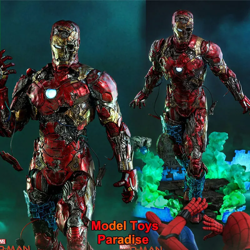 

HOTTOYS MMS580 1/6 Men Soldier Zombie Iron Man Super Hero Full Set 12inch Action Figure Collectible Toys Gifts