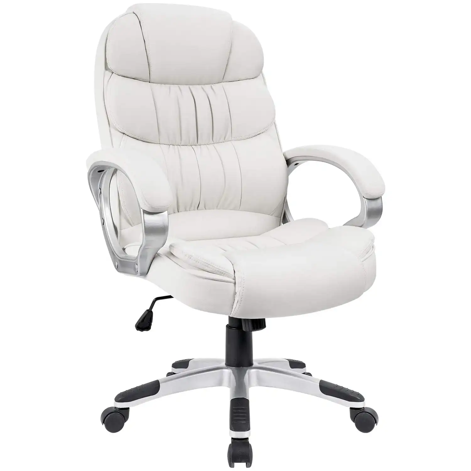 Vineego High Back Executive Chair PU Leather Business Manager’s Office Chair Adjustable Ergonomic Swivel Desk Chair with
Vineego High Back Executive Chair PU Leather Business Manager’s Office Chair Adjustable Ergonomic Swivel Desk Chair with