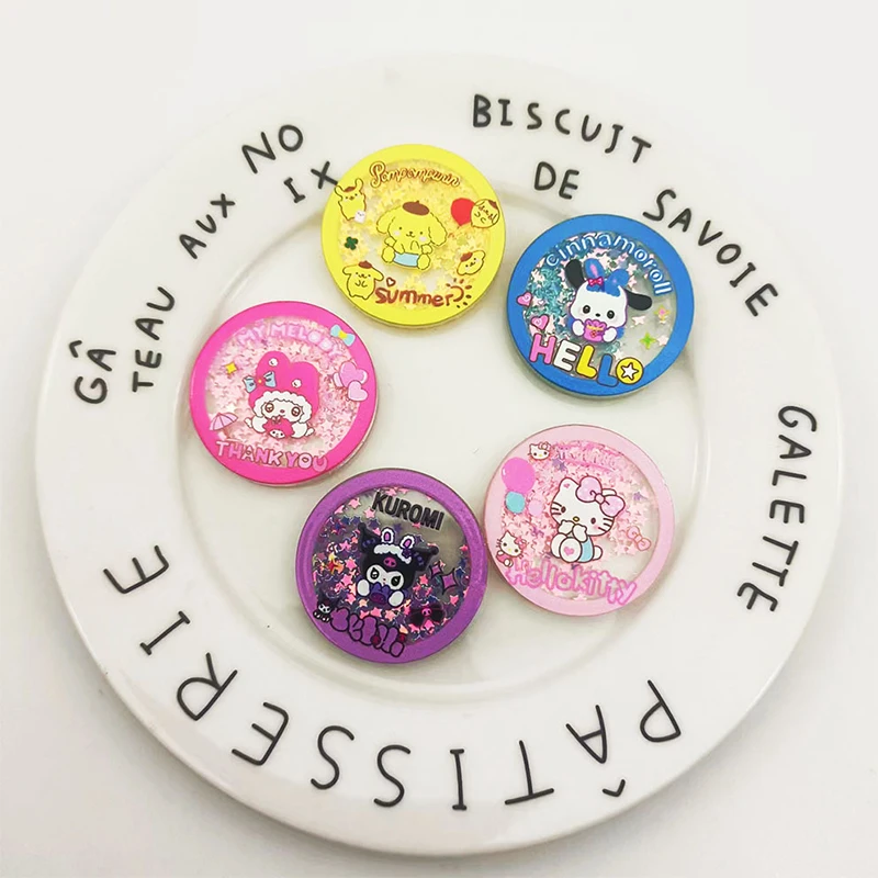 Sanrio My Melody Kuromi Kawaii Anime Luminous Quicksand Acrylic Patch Cute Cinnamoroll Cartoon Diy Sticker Accessories Girls Toy
Sanrio My Melody Kuromi Kawaii Anime Luminous Quicksand Acrylic Patch Cute Cinnamoroll Cartoon Diy Sticker Accessories Girls Toy