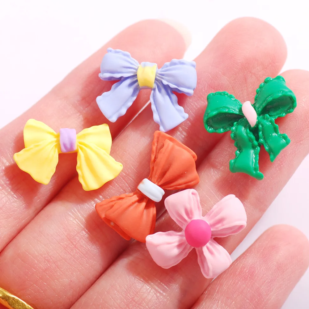 10pcs/package New Nail Art Resin Accessories Cartoon 5 Colors Different Bows Jewelry DIY Nail Phone Case Decorative Accessories
10pcs/package New Nail Art Resin Accessories Cartoon 5 Colors Different Bows Jewelry DIY Nail Phone Case Decorative Accessories