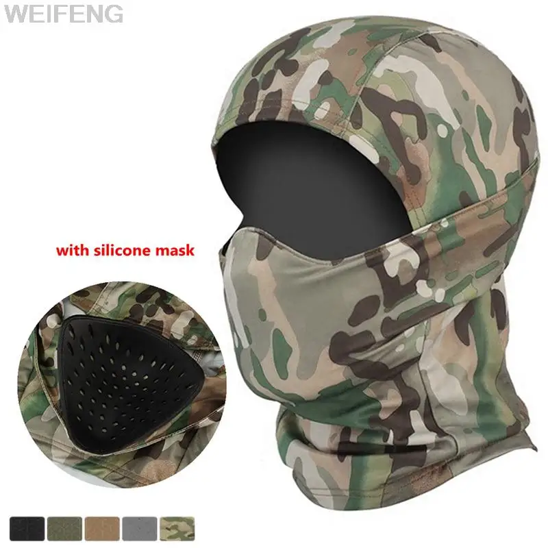 Tactical Mask Full Face Balaclava Soft Silica Gel Breathable Mask Windproof Headgear for Shooting Cycling Hunting Accessories
Tactical Mask Full Face Balaclava Soft Silica Gel Breathable Mask Windproof Headgear for Shooting Cycling Hunting Accessories
