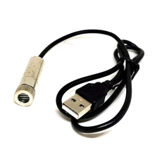 515nm 520nm 10mw Focusable Point Head Positioning Alignment Tool Green Dot/Line/Cross Laser Diode Module With USB
515nm 520nm 10mw Focusable Point Head Positioning Alignment Tool Green Dot/Line/Cross Laser Diode Module With USB