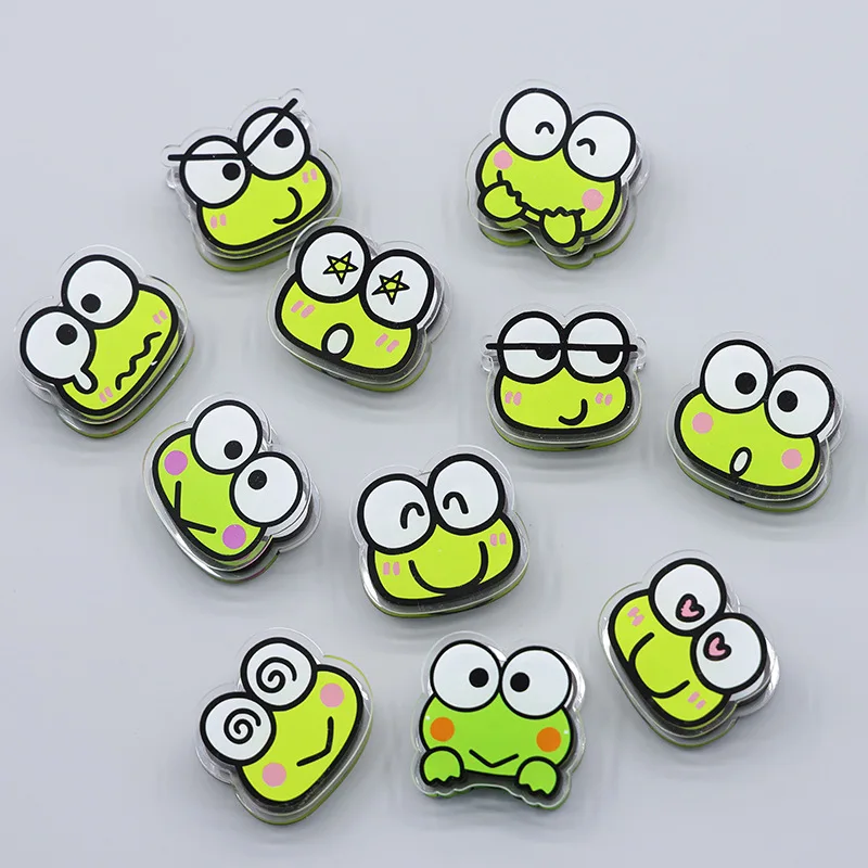 2pcs 2023 New Kerokero Keroppi Anime Cartoon Cute Double Sided Acrylic Clip Girl Pp Clip Storage Clip Test Paper Clip Folder
2pcs 2023 New Kerokero Keroppi Anime Cartoon Cute Double Sided Acrylic Clip Girl Pp Clip Storage Clip Test Paper Clip Folder