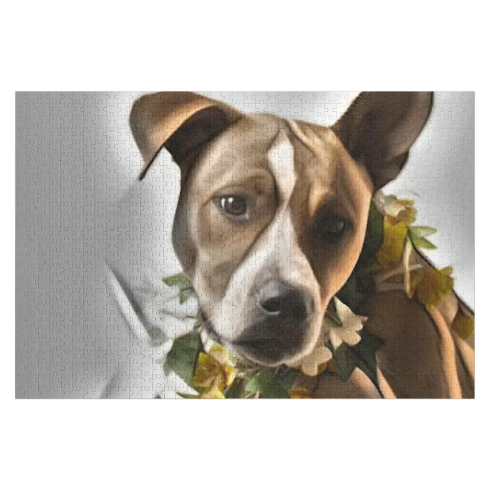 Pit bull art for PitBull terrier Lovers will love this beautiful painting of this gentle breed Jigsaw Puzzle
Pit bull art for PitBull terrier Lovers will love this beautiful painting of this gentle breed Jigsaw Puzzle