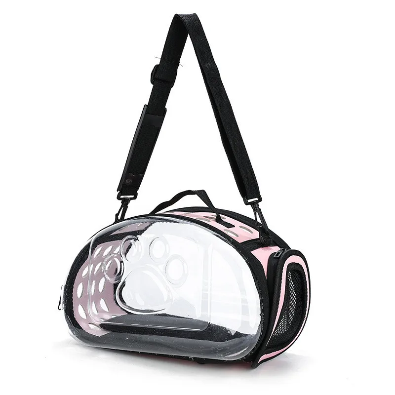 2023 New Transparent Cat Bag Portable Cat One Shoulder Messenger Bag Breathable Dog Backpack Foldable Pet Bag S Size
2023 New Transparent Cat Bag Portable Cat One Shoulder Messenger Bag Breathable Dog Backpack Foldable Pet Bag S Size