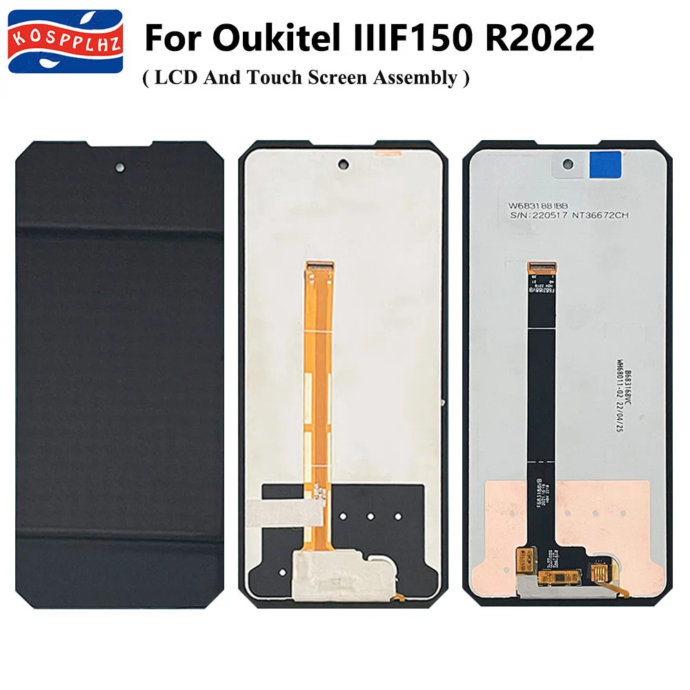 For Oukitel IIIF150 R2022 LCD Display + Touch Screen Digitier Assembly Replacement For IIIF150 R2022 LCD Parts
For Oukitel IIIF150 R2022 LCD Display + Touch Screen Digitier Assembly Replacement For IIIF150 R2022 LCD Parts