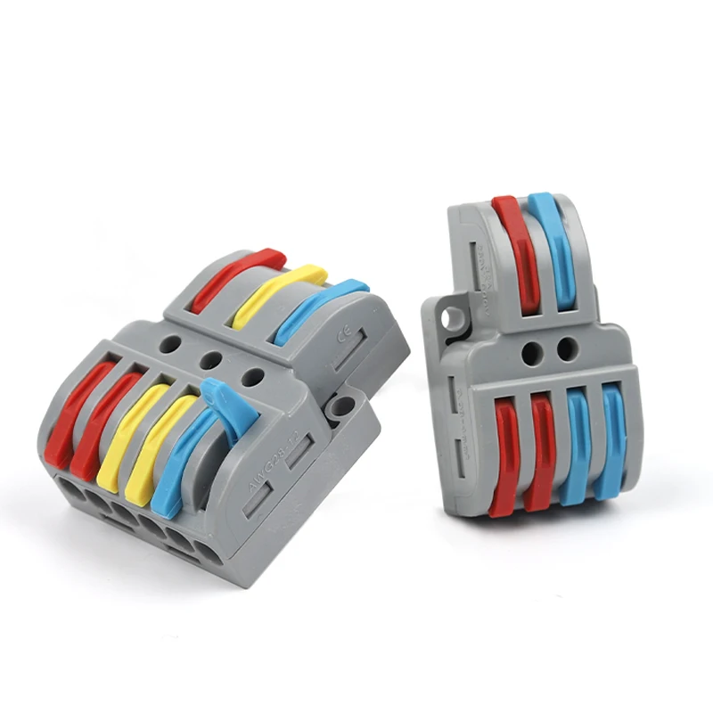25Pcs Universal Cable Connectors Quick Terminal Wiring Lamp Connector Copper Conduct Plug-in Electrical Wire Terminal Block
25Pcs Universal Cable Connectors Quick Terminal Wiring Lamp Connector Copper Conduct Plug-in Electrical Wire Terminal Block