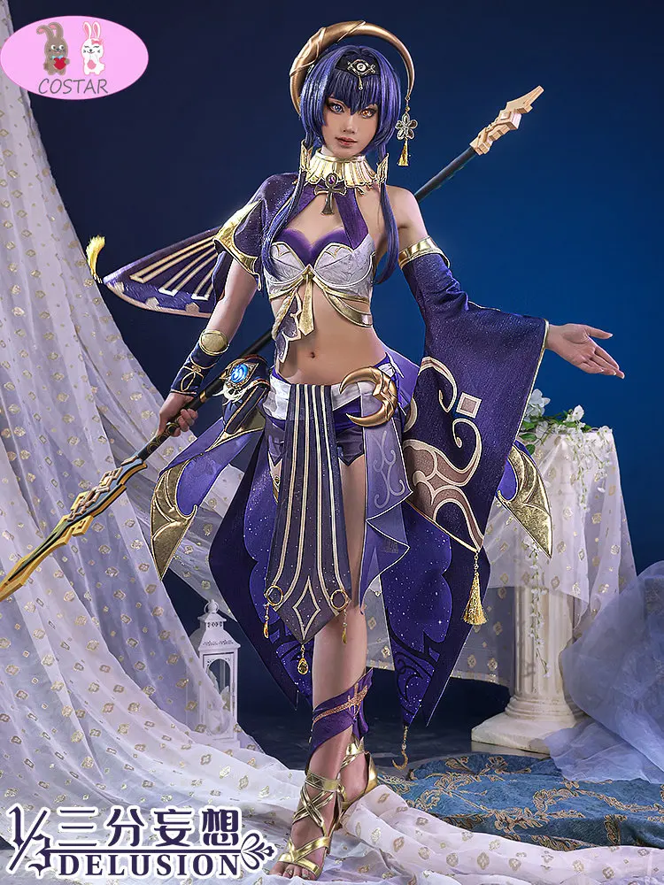 Genshin Impact Candace Cosplay Costume Halloween Party Outfit Women Black Skin Heteropupil Game Suit Lovely Uniform
Genshin Impact Candace Cosplay Costume Halloween Party Outfit Women Black Skin Heteropupil Game Suit Lovely Uniform