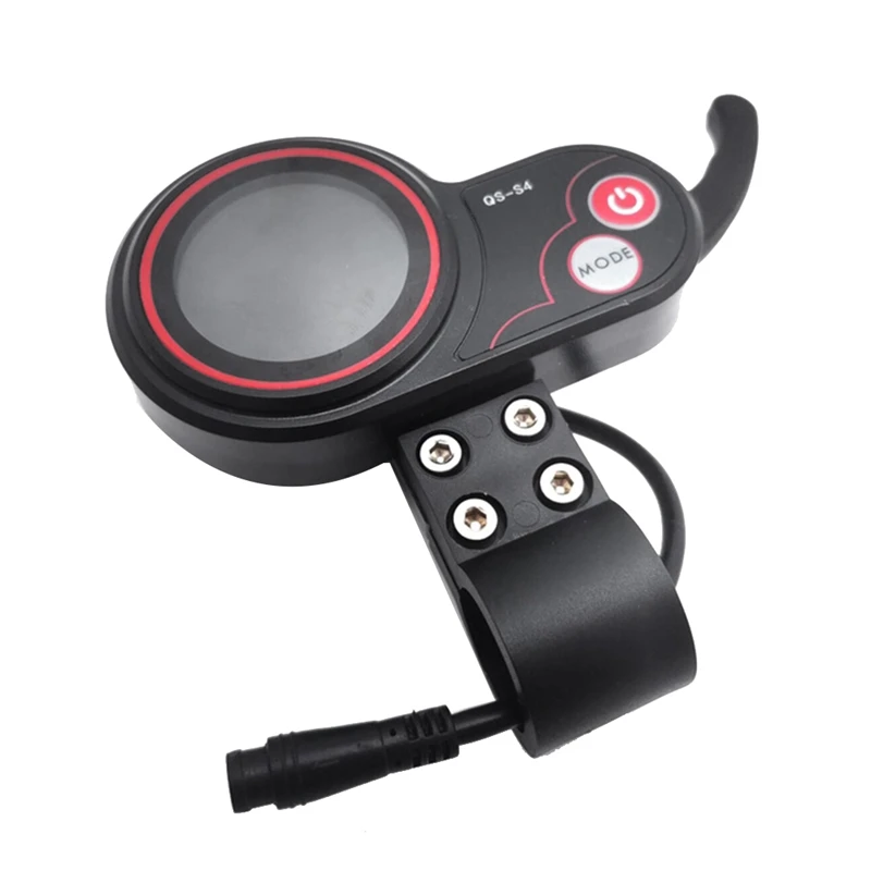 QS-S4 48V-60V Thumb Throttle LCD Display Meter For Zero 8 9 10 8X 10X Electric Scooter 6PIN Display Accessories 
QS-S4 48V-60V Thumb Throttle LCD Display Meter For Zero 8 9 10 8X 10X Electric Scooter 6PIN Display Accessories